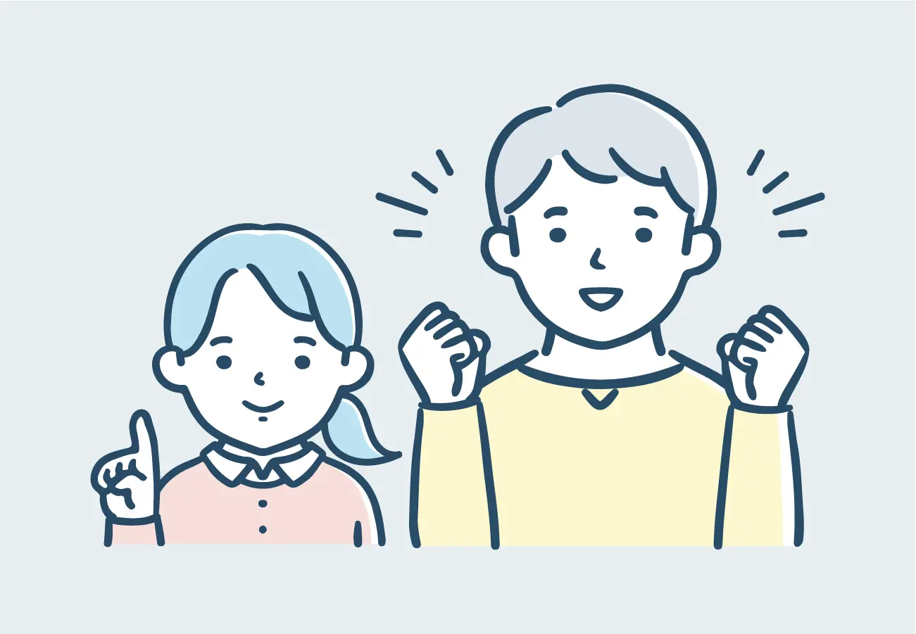 小5女子・稽古年数5年、30代男性・稽古年数2年